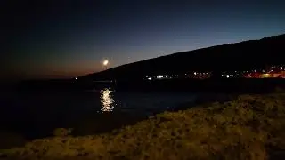 Ocean sunset for sleep. Deep relaxation by the Atlantic.