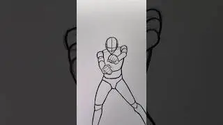 How to Draw Megumi Pose ⭐️Tutorial⭐️ #drawing #megumi #megumifushiguro #jjk #jujutsukaisen #tutorial