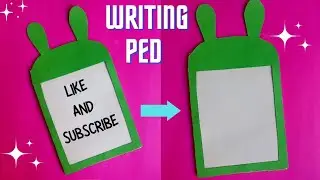 Diy Writing Pad | Make Reusable Writing Pad | Make Slate Board