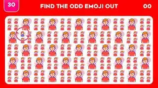 Find The Odd Emoji Out | Emoji Quiz