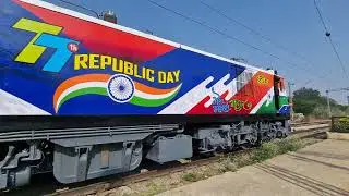 CBE-RJT Express | ED WAP-7 | INDIAN RAILWAYS
