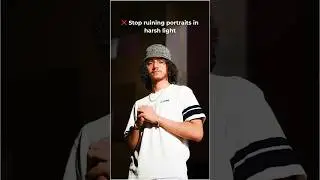 Fix harsh light portraits easily 😳  Follow @SimplifyXEdit 📸 #edit #photoretouching #tutorial