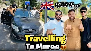 Travelling To Muree 🤩 | With UK'S Boys 🇬🇧 | #familyvlog