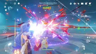 No Nahida, no problem. Dehya burn-melt Ganyu.