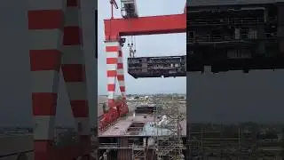 Огромный кран подъём объекта #shorts #познавательно #краны #рекомендации