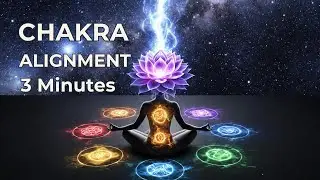 Quick 7 Chakra Alignment | 3 Minutes to Balance Energy & Restore Inner Flow