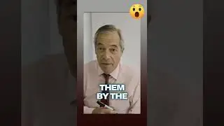 Nigel Farage Reform shirt signing
