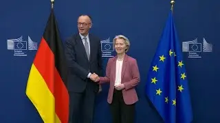 German Chancellor visits Brussels to discuss the issue of frozen Russian assets | AFP