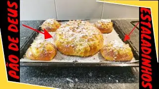 PÃO DE DEUS | ESTALADINHOS como fazer esta maravilha 😋😋