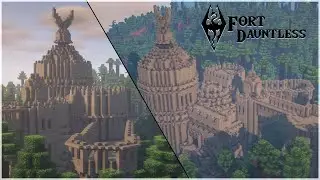 Minecraft, Fort Dawnguard recreated in Epic Creative Build