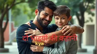 दो भाइयों की कहानी !! Two Brothers' AMAZING Life Journey! || story in hindi.