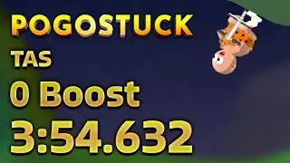 Pogostuck With 0 Boosts in 3:54.632 TAS (Tool-Assisted Speedrun)