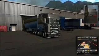Euro Truck Simulator 2 | Scania S High Roof | Delivery Cold Storage | Bergen - Kristiansand