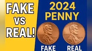 Fake vs Real Penny Values - The Counterfeit Coin Crisis