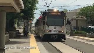 Sacramento Blue Line Arriving at 13th St