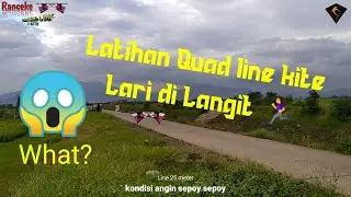 Quad line Kite FA - Line 25 meter & just fun🦸&zwj;♀️