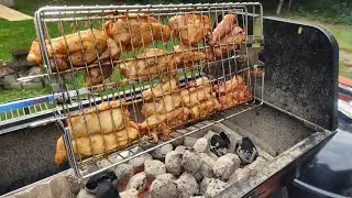MUSTARD MAPLE CHICKEN ON THE WALMART EXPERT ROTISSERIE