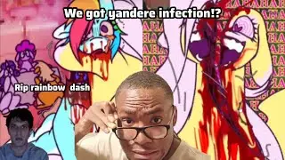 We got  yandere infection!?| MLP love bug infection (mlp horror au)