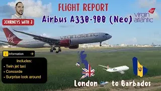 🛫 ОТЧЕТ О ПОЛЕТЕ: Virgin Atlantic A330-900 (NEO) Лондон Хитроу 🇬🇧 на Барбадос 🇧🇧
