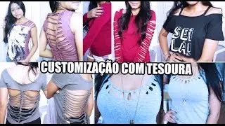 DIY 5 dicas de customização usando apenas tesoura