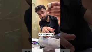 Silver Kada Melting Behind the Scenes | Daily Vlog from Our Jewelry Shop