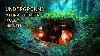 Hidden Underground Storm Shelter in the Jungle