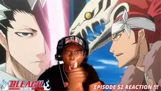 RENJI VS BYAKUYA REACTION !! THE BATTLE OF BANKAI ?!?! || BLEACH EPISODE 52 REACTION/ REVIEW !!!