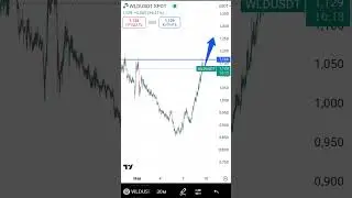 LONG #WLDUSDT from $1.1736 stop loss $1.160330m TF.