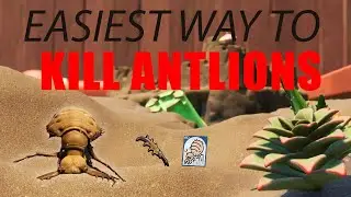 HOW TO EASILY KILL/FARM ANTLIONS IN GROUNDED!