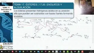 TEMA 17. ÉSTERES | 17.20. ENOLATOS DE ÉSTER Y ALQUILACIÓN