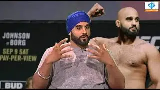 141017 Sikh Channel Sports: Exclusive Interview - Arjan Singh Bhullar