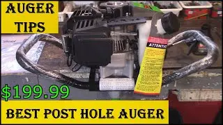 Best Earth Auger To Buy  -  Tazz 43cc 35365 @princessAuto
