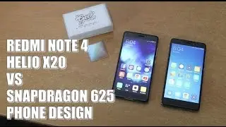 REDMI NOTE 4 EXPLORER - MTK X20 vs SD 625 design showdown!