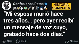 [TODA LA HISTORIA] Mi esposa murió hace 3 años… pero ayer recibí un mensaje de voz grabado hace 2 dí