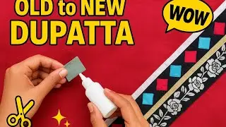 DIY Stylish Dupta Design✂️✨ | Boring to Beautiful Dupta @hareemcraftmenu29