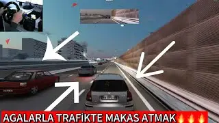 AGALARLA TRAFİKTE GAZLADIK.!!! (Asetta Corsa Trafikte Makas Atmak)