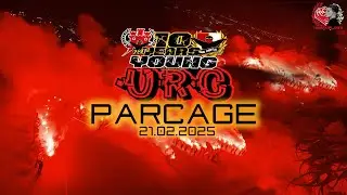 Parcage Young Ultras Red Castle 21.02.2025 🌋