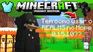 Tem como usar o realms no Minecraft 0.15.10??