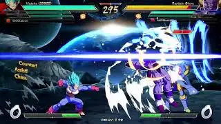 Dragon Ball FighterZ - SSJabroni Online Match A NASTY MATCH WITH MY FIRST TEAM EVER