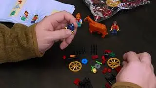LEGO Wintertime Carriage Ride 40603 | Cozy Holiday Build with Relaxing Music