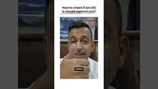 How to check if an LOC is issued against you?