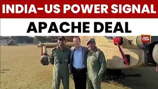 India-US Defence Ties on Display as US Envoy Poses With India-Bound Apache Helicopters | India Today