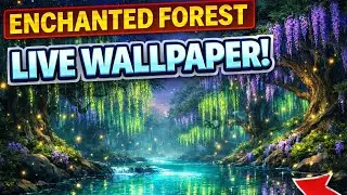 Enchanted Forest River 🌿✨ | Magical Live Wallpaper (4K)
