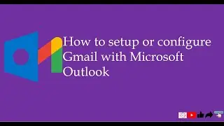 how to configure gmail in outlook #vbaexcel #vba #Helloanalyst #Outlook #automation
