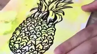 Satisfying Time | Each and every detail of this stamp was hand carved