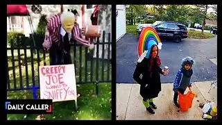 Halloween Caught On Camera: Creepy Joe, Stealing Candy, & Avoiding Trump Supporters