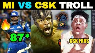 MI VS CSK IPL TROLL 2021 | POLLARD 87 |  MAY 1ST Match TROLL | #FDFS