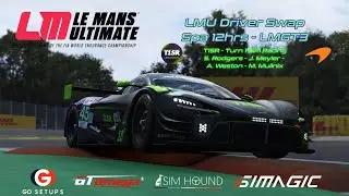 LMU Driver Swap - Monza 6hrs - T1SR LMGT3 Mclaren 720s