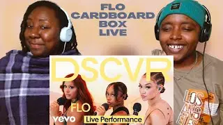 FLO - Cardboard Box (Live Vevo DSCVR) REACTION