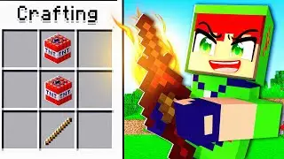 Minecraft, mas EU CONSEGUI ESPADAS COM PODERES! 🧨